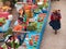 Women in the market in Urubamba in the Sacred Valley near Machu