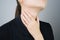women neck pain pictures