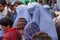 Women out in the streets of Kabul, Afghanistan