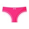 Women pink lingerie pantie. Fashion concept