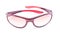 Women Pink Plastic Sunglasses.