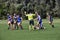 Women playing Australian Rules Football (WAFL)