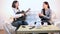 Women playing a song on guitar and voice