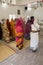 Women praying in protestant church