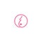 women pregnant logo vector icon