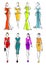 Women presenting dresses for work and leisure