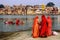 Women and religious rituals in the Ganges