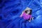 Women repair fishing net