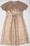 Women\'s beige dress.