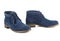 Women\'s blue boots with laces