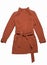 Women& x27;s cashmere coat brown color