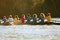 Women\'s College Crew Team Rows On Atlanta River