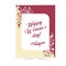 Women s day greeting card march