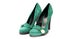 Women\'s Green Suede high Heel Shoes