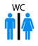 Women`s and Men`s Toilets