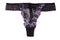 Women`s panties are black