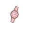 Women`s pink wrist watch