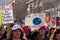 Women`s Protest March, San Francisco, CA