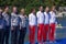 Women\'s quadruple sculls winners at Rio2016