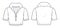 Women\\\'s Roll Neck Crop Top, technical fashion illustration.