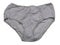 Women`s rural cotton gray washed panties