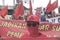 The Women\'s Traditional Market Vendors Conduct Demonstration Soekarno Sukoharjo