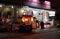 Women selling food on night market