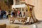 The women sells souvenirs at Mdina medieval festiva