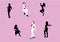 women silhouettes