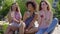 Women sitting with beverages