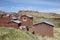 Women at the small Town Sillustani in Puno Region. Its the famous Place of the pre-Incan cemetery. Peru