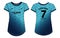 Women Sports Jersey round neck t-shirt design concept Illustration suitable for girls and Ladies for Volleyball jersey, Football,