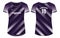 Women Sports Jersey t-shirt design concept Illustration, Abstract stripe pattern round Neck t shirt for girls and Ladies