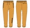 Women Three quarter Shorts design flat sketch fashion Illustration for girls and Ladies, Bermuda Capri Pants concept with front