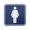 Women toilet symbol