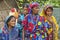 Women wait for their husbands from fishing in Mongla, Bangladesh.