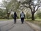 Women walking at Audubon Park, New Orleans