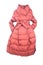 Women winter coat red