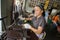 Women working in a artisanal cookies factory