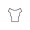 Womens Blouse line icon