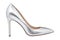 Womens gray glossy shoes