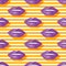 Womens Lips Seamless Pattern Vector Illustration