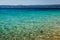 Wonderful Adriatic Sea with Deep Blue Water near Split