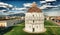 Wonderful aerial view of Miracles Square in Pisa, Tuscany