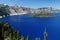 Wonderful Blue Coloured Crater Lake Oregon