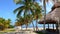 Wonderful Caribbean Paradise Beach with palm trees