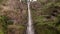 wonderful clear waterfall, hiking in America to the Wakina Falls, Oregon.