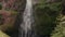 Wonderful clear waterfall, hiking in America to the Wakina Falls, Oregon.