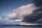 Wonderful clouds over Lake Pukaki, New Zealand
