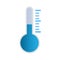 Wonderful design of the blue thermometer